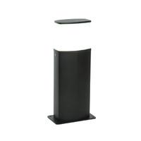 tiesto 10w led pedestal black 600lm ip44 85430