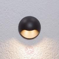 titus led outdoor wall light ip54 graphite grey