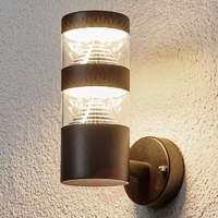 Timeless Lanea LED outdoor wall lamp in black