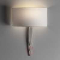 Timelessly attractive fabric wall lamp Gaudi