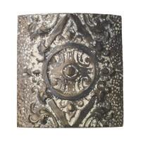 til3716 tile one light wall light in stone bronze