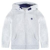 TIMBERLAND Children Boys Logo Hooded Zip Sweatshirt