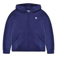 TIMBERLAND Children Boys Logo Hooded Zip Sweatshirt