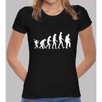 tiny evolution (white silhouette) (girl)