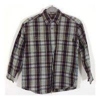 Timberland Age 8 Blue, Purple and Grey Checked Shirt