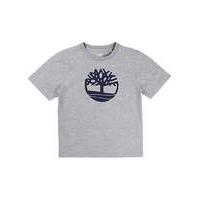 Timberland Boys Grey Core Logo T-Shirt