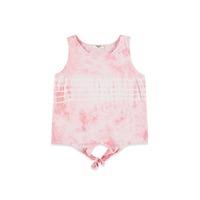 tie dye self tie tank kids