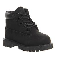 timberland 6 inch classic infant boots black mono