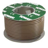 Time Coaxial Cable Brown 50m