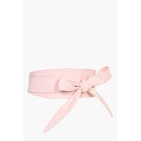 Tie Waist Belt - pink