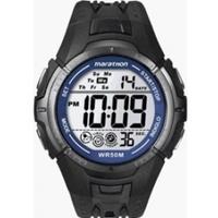 timex sport marathon fullsize quartz watch with lcd dial digital displ ...