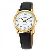 Timex T2H291 Mens Easy Reader Watch with Date Black/Gold