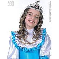 Tiara Crown With Jewels Accessory For Wonderland Fairytale Fancy Dress
