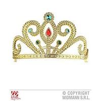 Tiara With Gems - Gold