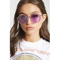 tinted aviator sunglasses