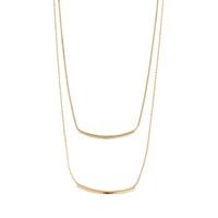 Tiered Bar Pendant Necklace