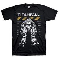 Titanfall Atlas Small T-shirt Black
