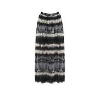 Tie Dye Mesh Maxi Skirt