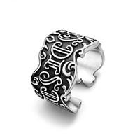 Titanium Steel Ring Man Banzhi Restoring Ancient Ways Ring