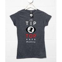 tip top cafe womens fitted style t shirt inspired by groundhog day