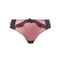 Tilly Rose Pink High Leg Knickers, Pink