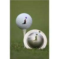 Tin Cup Ball Marker - Howl at the Moon