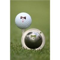 Tin Cup Ball Marker - Double 007