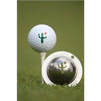 Tin Cup Ball Marker - Cactus Can...