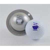 tin cup ball marker breakfast ball