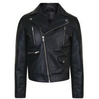 TIGER OF SWEDEN Leather Biker Jacket