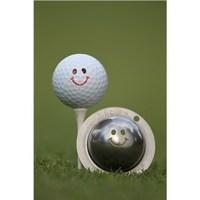 Tin Cup Ball Marker - Groovy