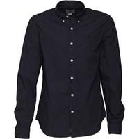 Timberland Mens Poplin Long Sleeve Shirt Dark Sapphire