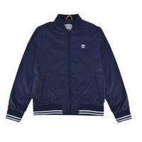 timberland junior boys logo varsity jacket