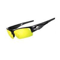 tifosi lore gloss black clarion yellow 3 lens set sunglasses