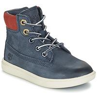 timberland groveton 6in lace wi boyss childrens mid boots in blue