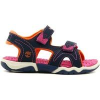 timberland adventure seeker girlss childrens sandals in multicolour