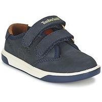 timberland groveton plain toe o girlss childrens shoes trainers in blu ...