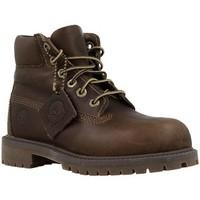 timberland authentic boyss childrens mid boots in brown