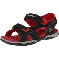 timberland youth adventure seeker 2 strap sandal blackred