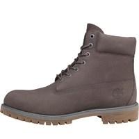 Timberland Mens 6 Inch Premium Boots Dark Grey