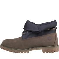 timberland mens roll top cordura boots light grey