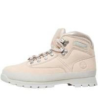 Timberland Womens Euro Hiker Leather Boots Cameo Rose