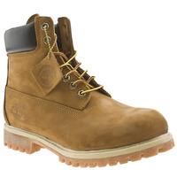 timberland 6 inch premier brown leather