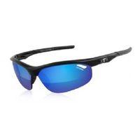 Tifosi Veloce Gloss Black Clarion Blue 3 Lens Sunglasses