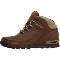 Timberland Mens Euro Rock Hiker Nubuck Boots Brown