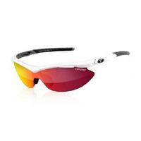 Tifosi Slip Pearl White Clarion Red 3 Lens Sunglasses