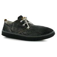 Timberland Ekhoksthand Ox Black Denim Trainers Mens