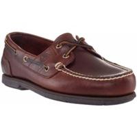 Timberland Icon Classic 2-Eye Boat marron foncé dark brown smooth