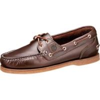 Timberland Classic Amherst 2-Eye Boat Shoe Women\'s (72333) rootbeer smooth