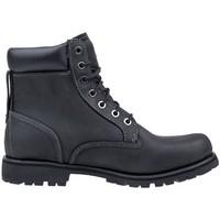 Timberland Ekrugwp 6INPT Black men\'s Mid Boots in Black